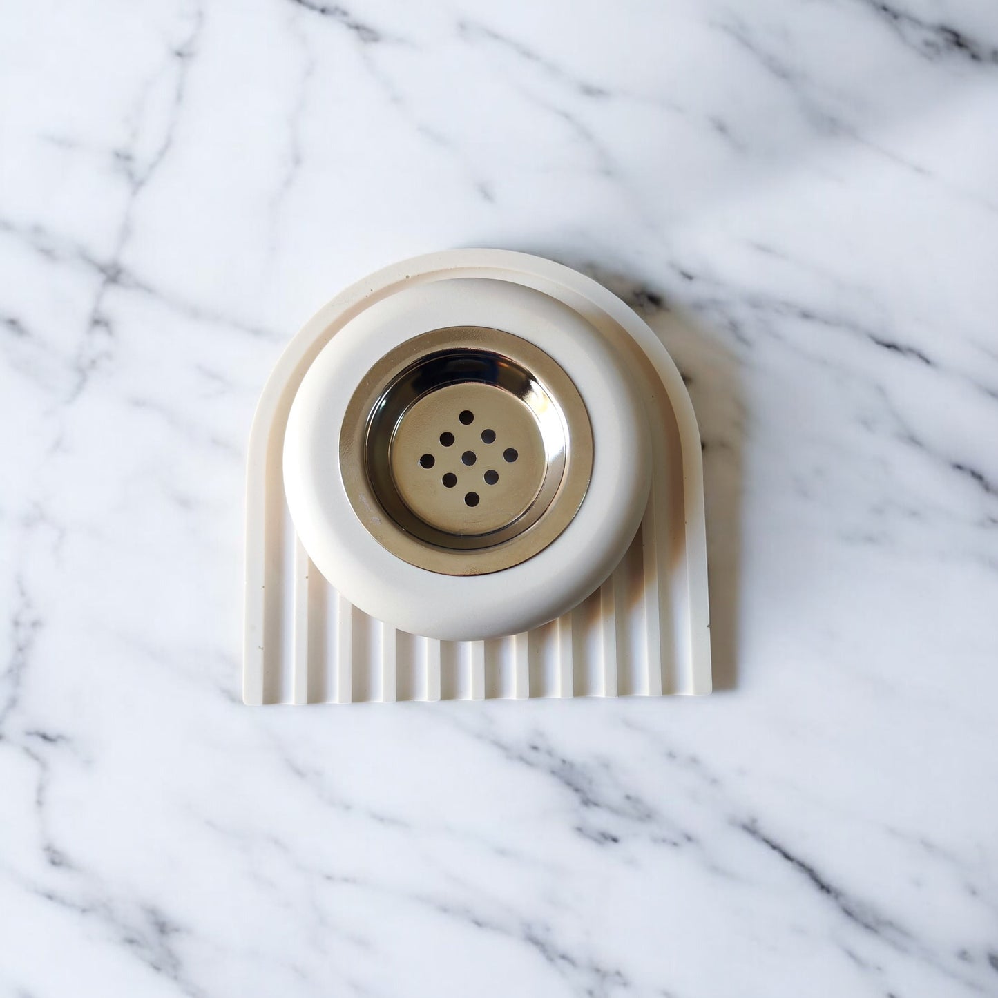 MiniMyst Oud Burner & Coaster Set