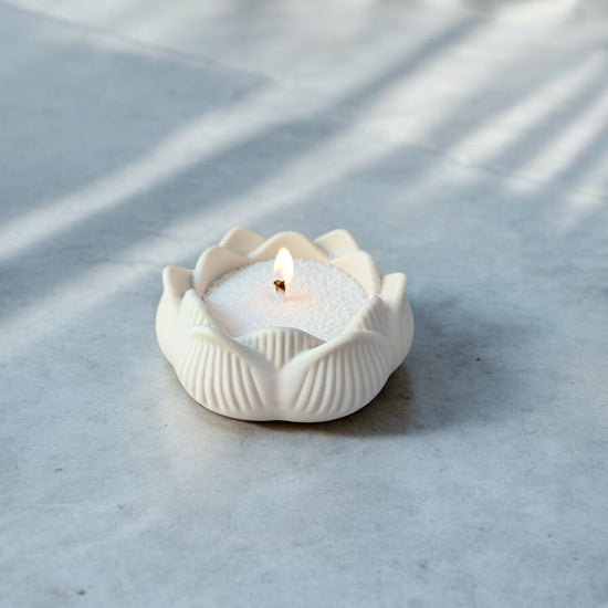 Luminous Lotus Candle