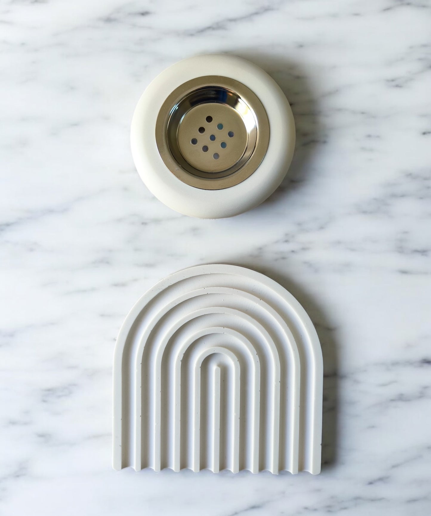 MiniMyst Oud Burner & Coaster Set