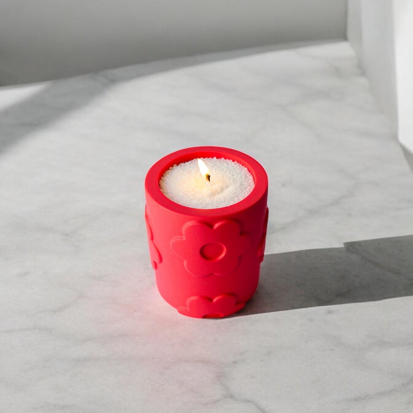 FloralFlame Candle