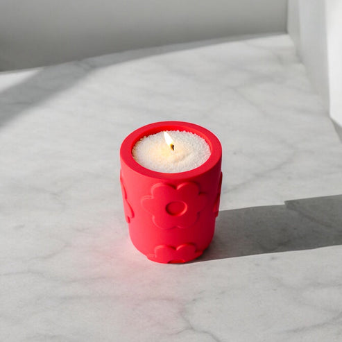 FloralFlame Candle