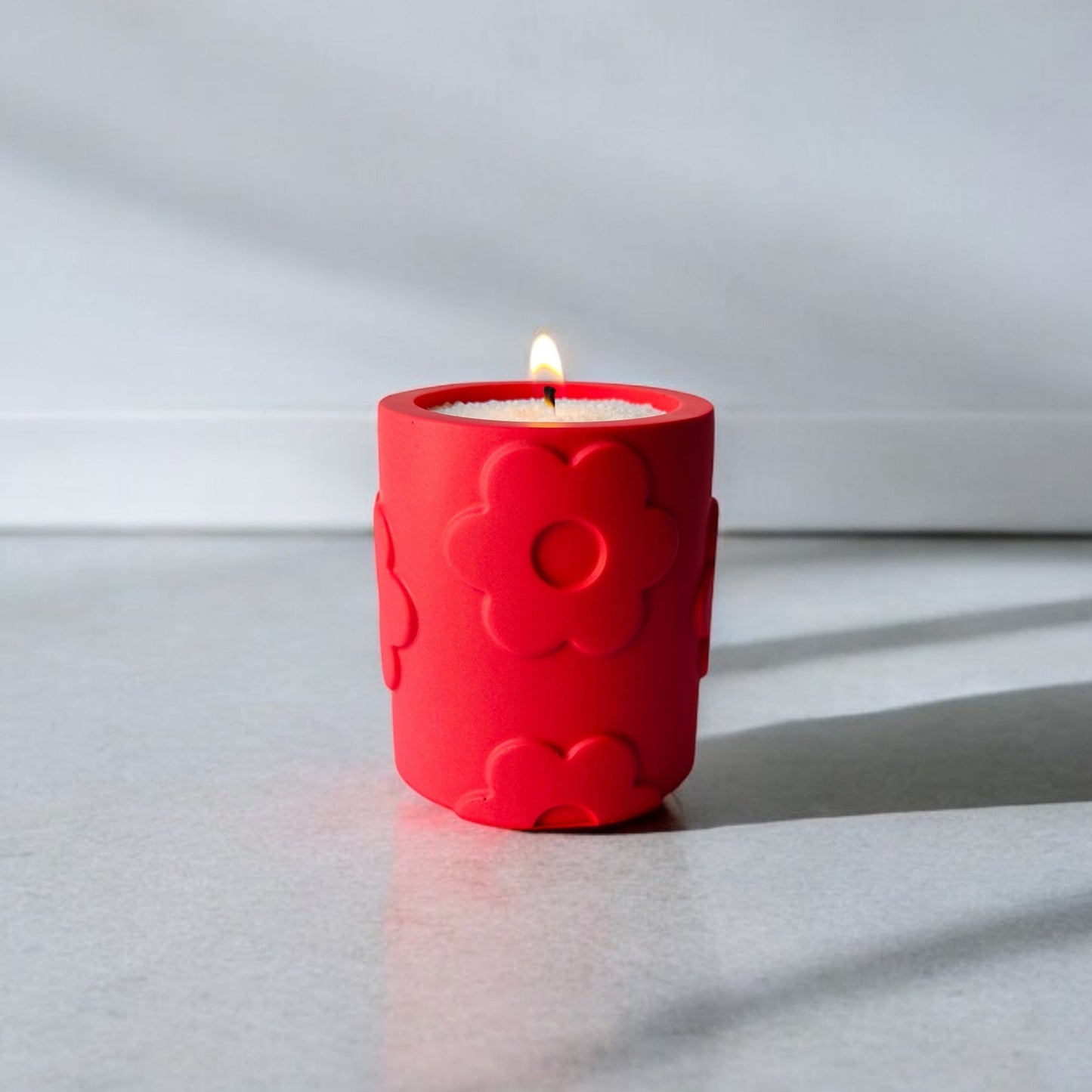 FloralFlame Candle