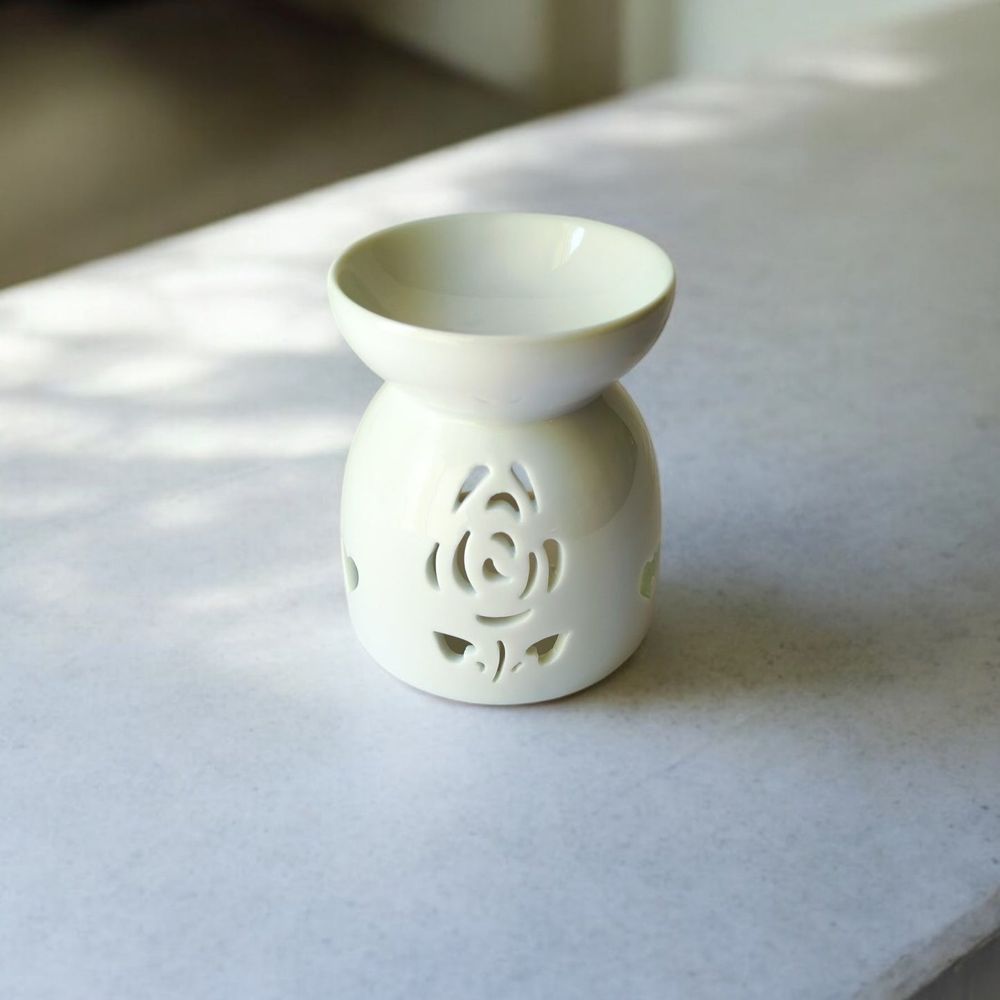 Rose Wax Melt Burner